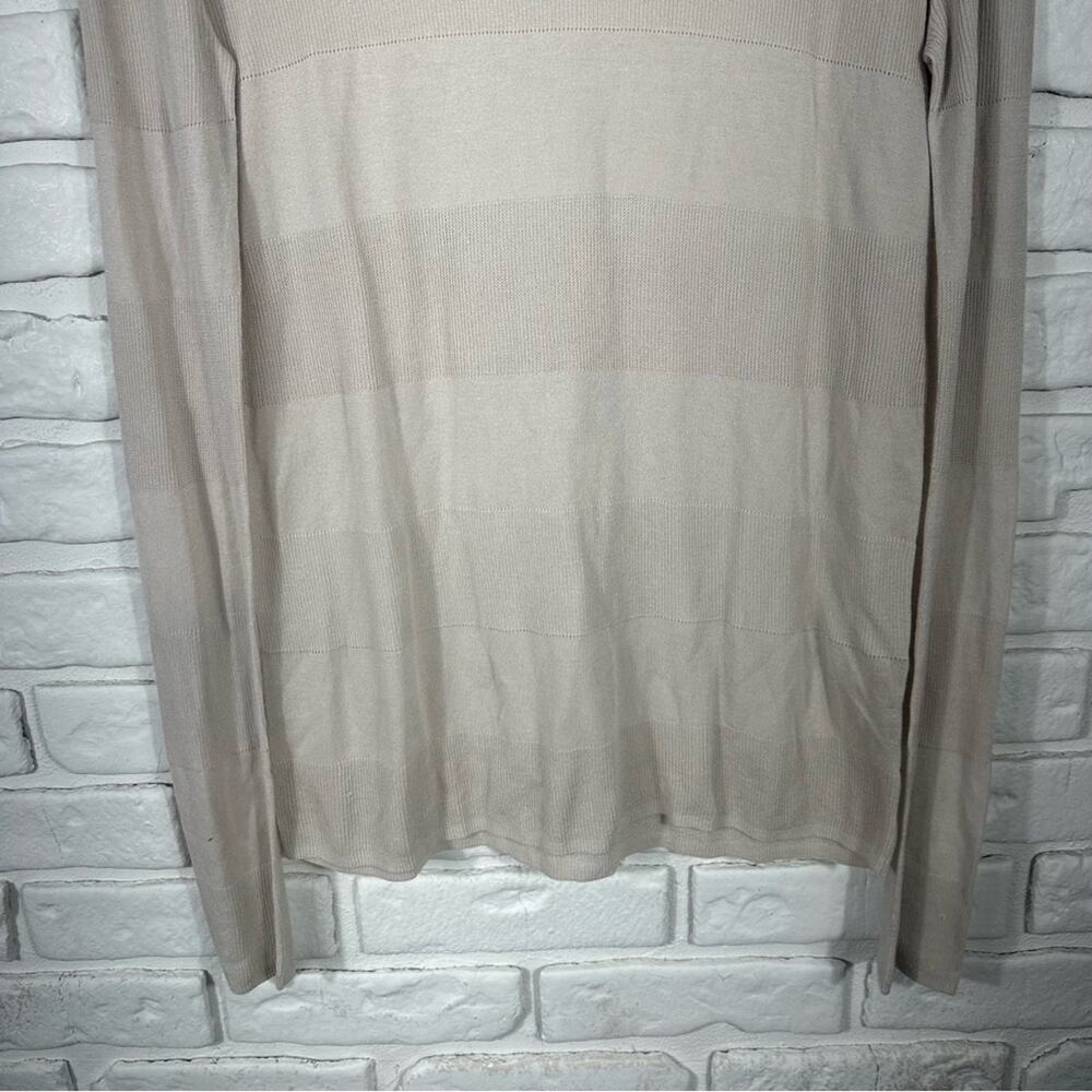 T by Alexander Wang Long Sleeve Lightweight Cotton Blend Top Size Small - Picture 7 of 8